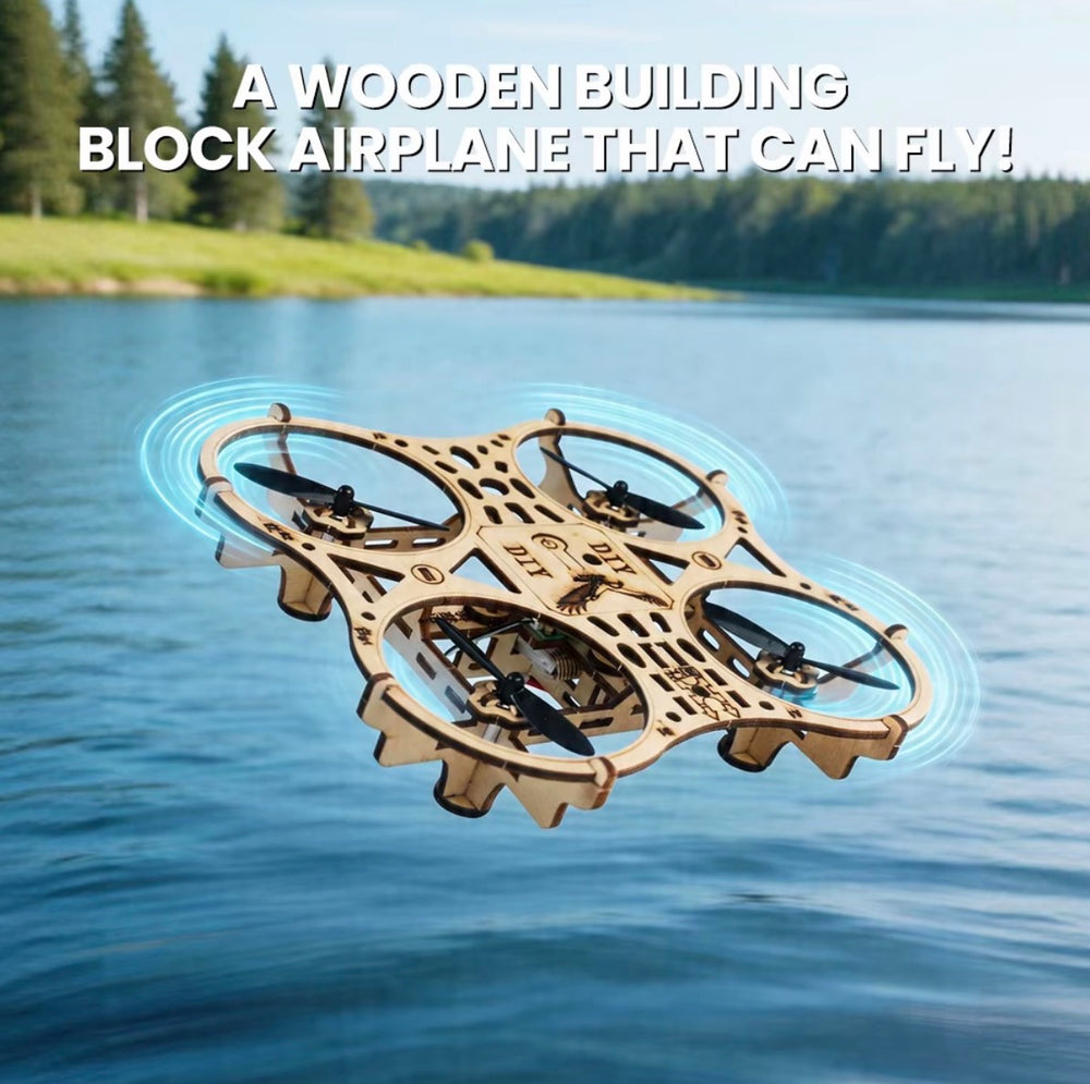 FlyIt wooden drone